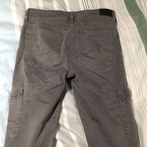 Gray American Eagle Hi-Rise Jegging - Picture 6 of 6